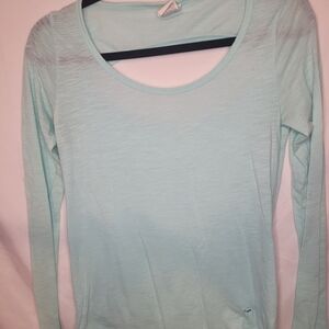 Victoria's Secret Light Blue Long Sleeve Top